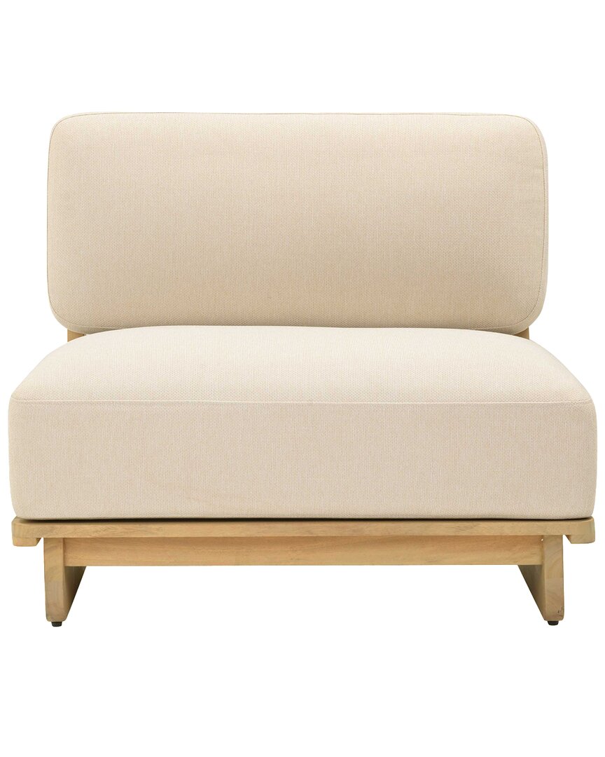 Tov Furniture Reavan Cream Outdoor Lounge Chair