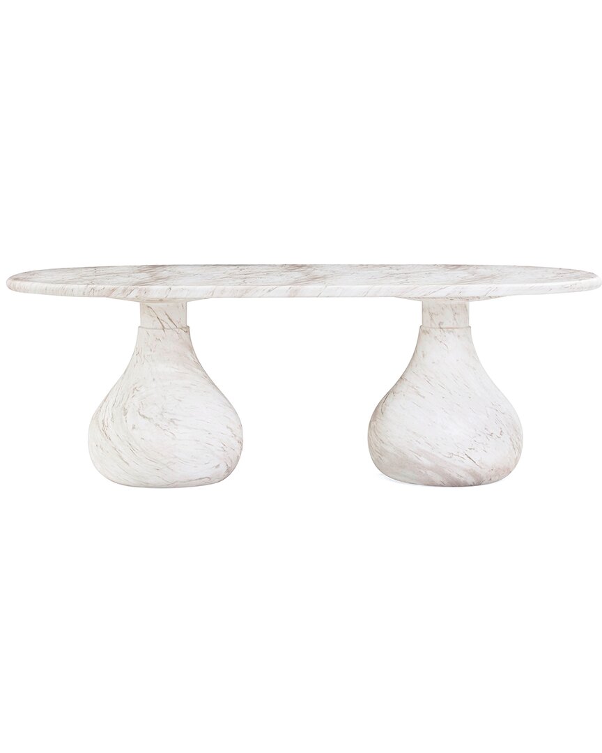 Tov Furniture Smooch Indoor/outdoor 87in Oval Dining Table