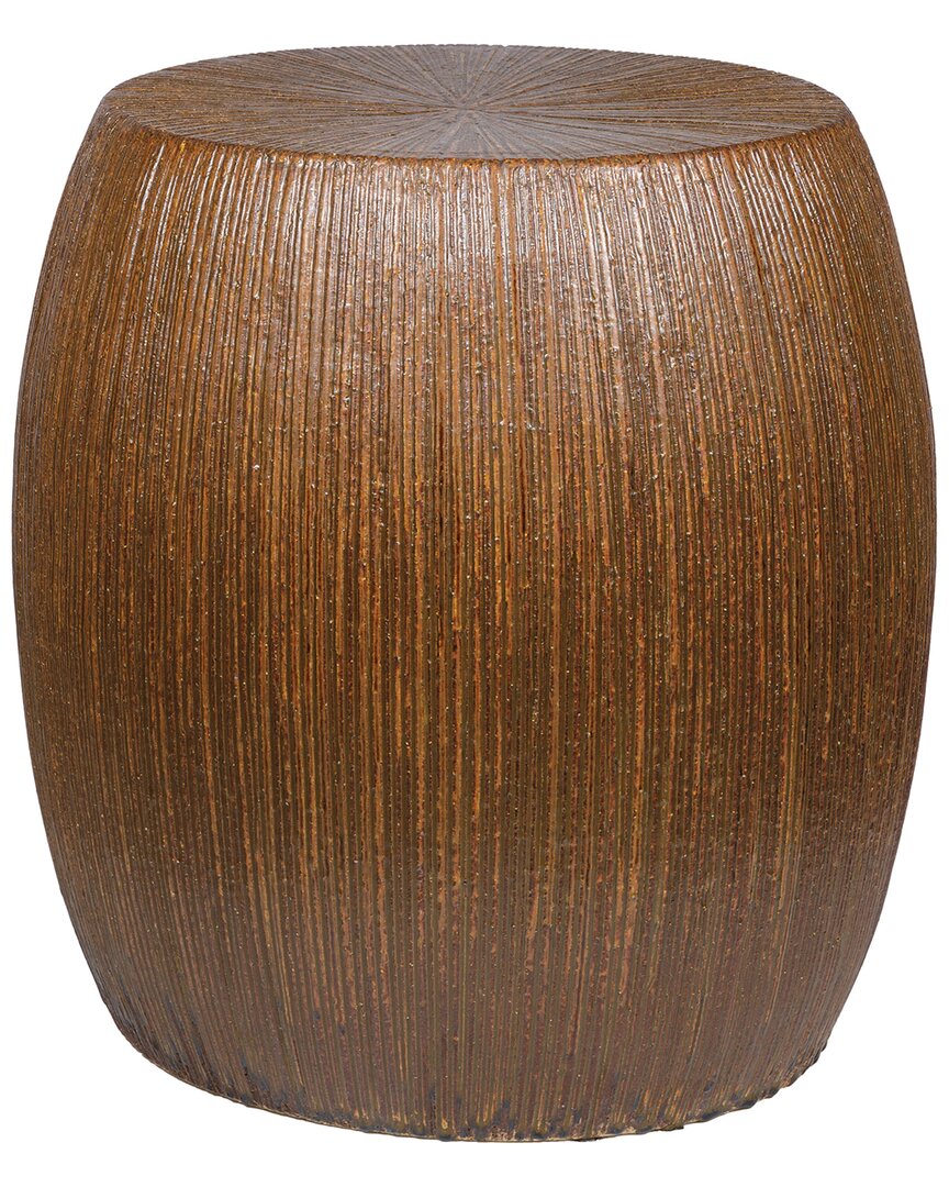 Seasonal Living Bud Ceramic Stool C3082302242