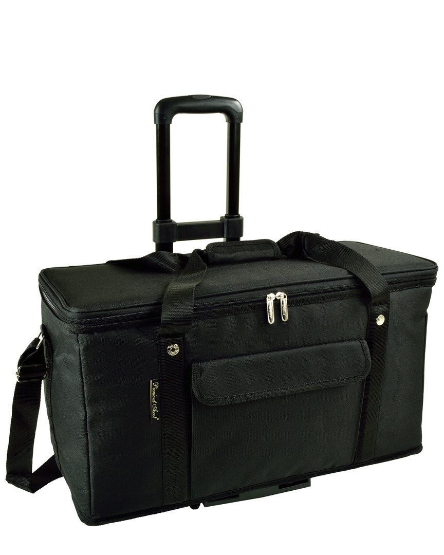 Picnic At Ascot Black Semi-rigid Hybrid Cooler