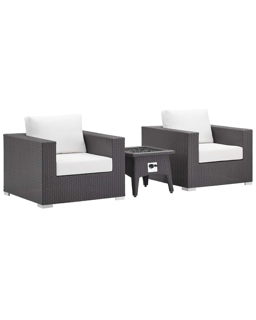 Modway Outdoor Convene 3 Piece Set Outdoor Patio W In Multi