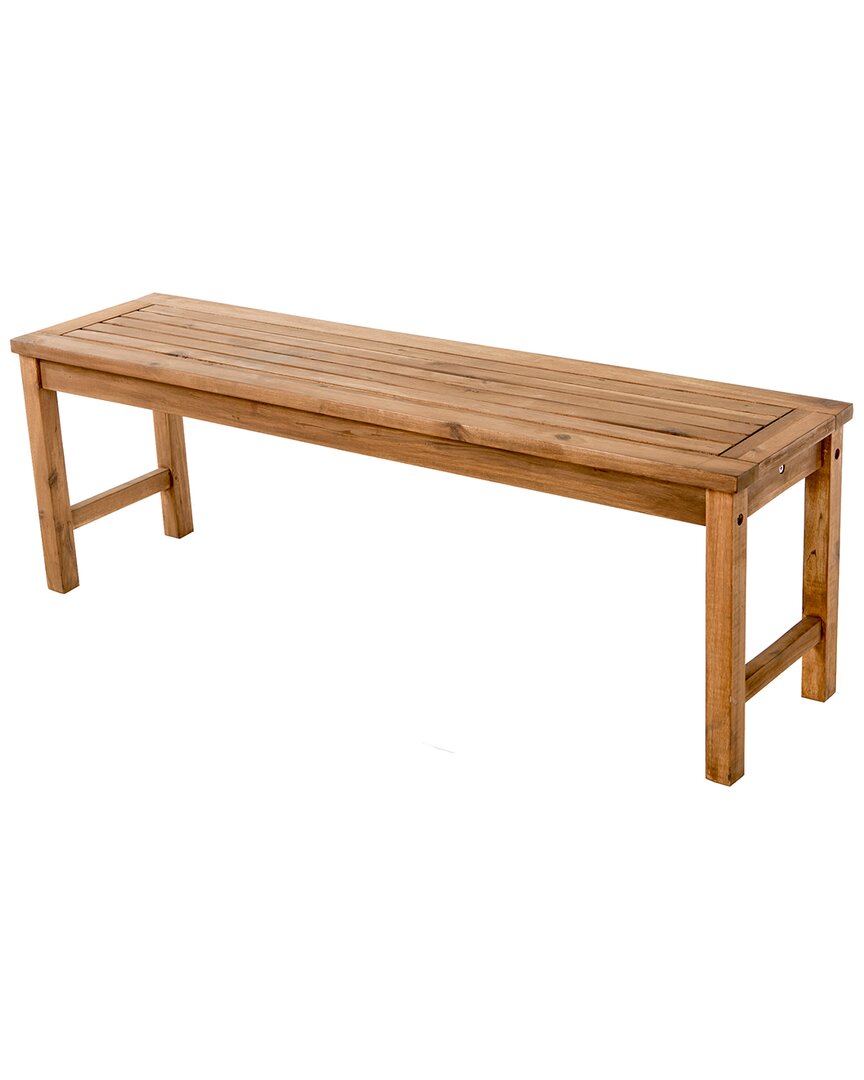 Shop Walker Edison Wood Dining Bench