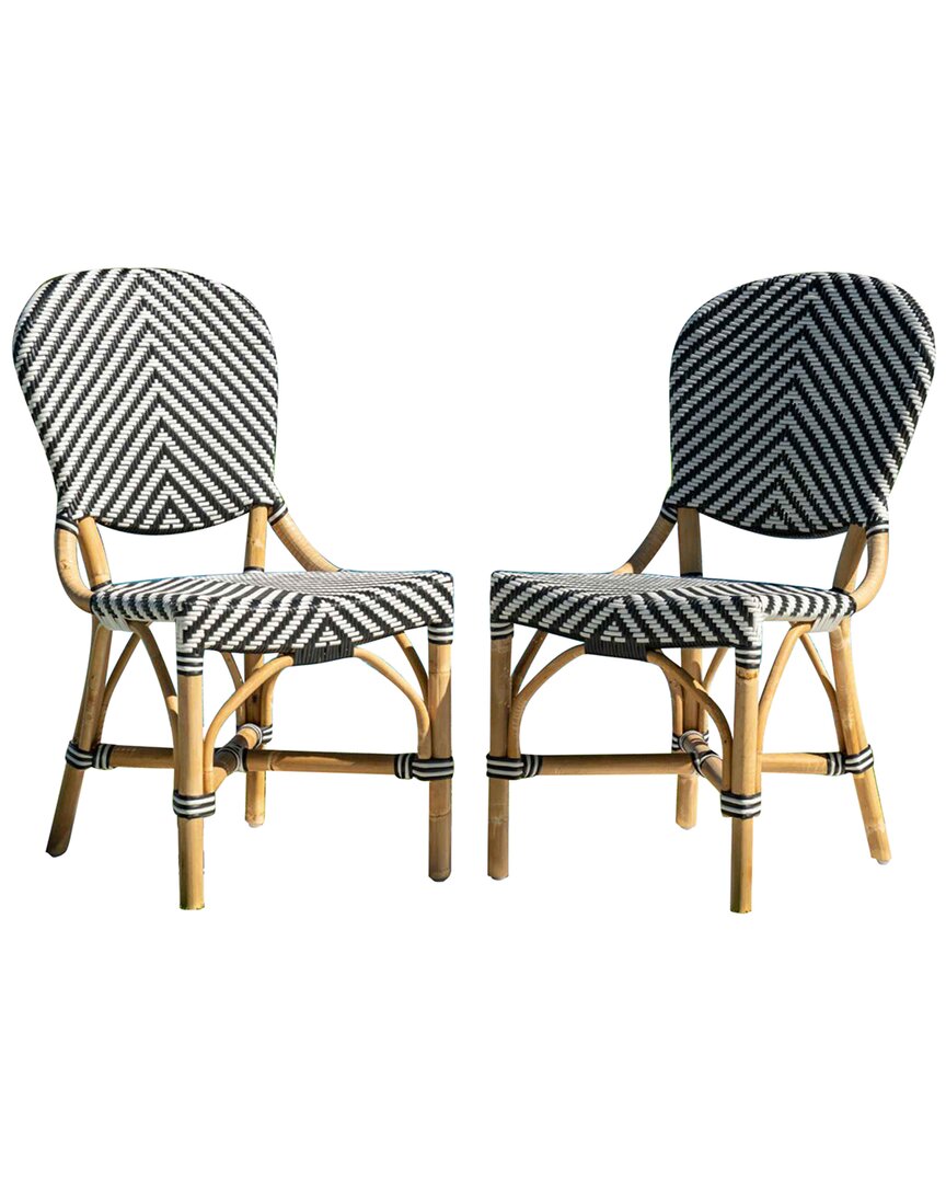 Panama Jack Set 2 Nerea Side Chairs In Blue