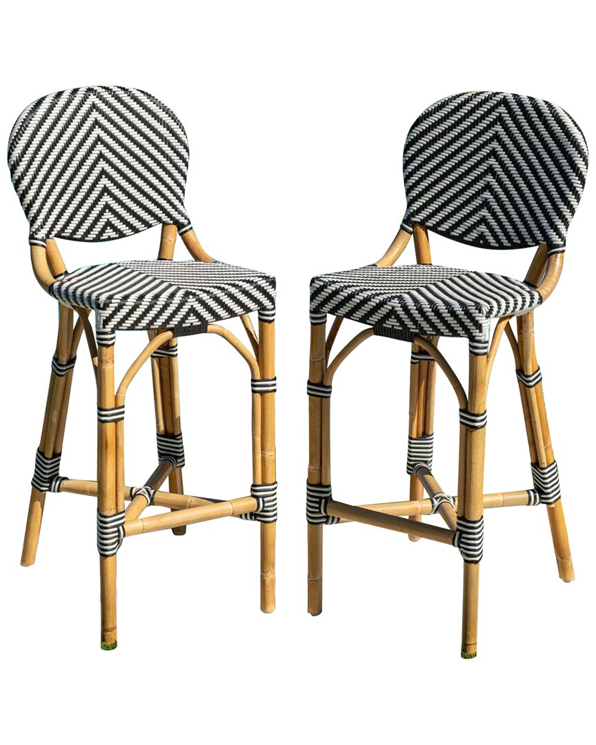 Panama Jack Set 2 Nerea Counter Stools In Multi