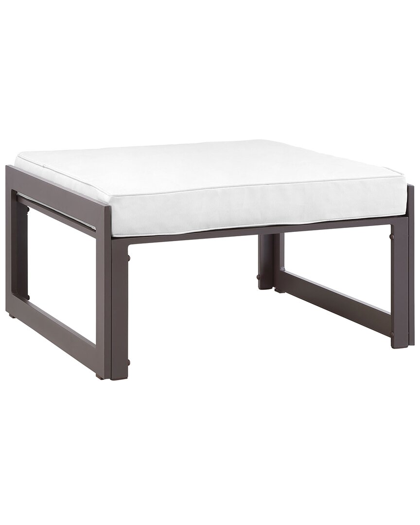 Modway Fortuna Outdoor Patio Aluminum Ottoman