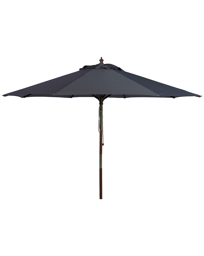 Safavieh Cannes 9ft Wooden Outdoor Umbrella