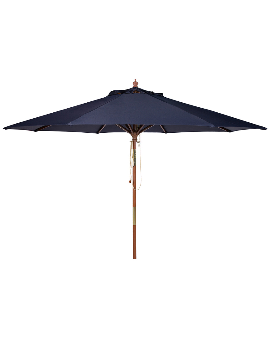 Safavieh Cannes 9ft Wooden Outdoor Umbrella