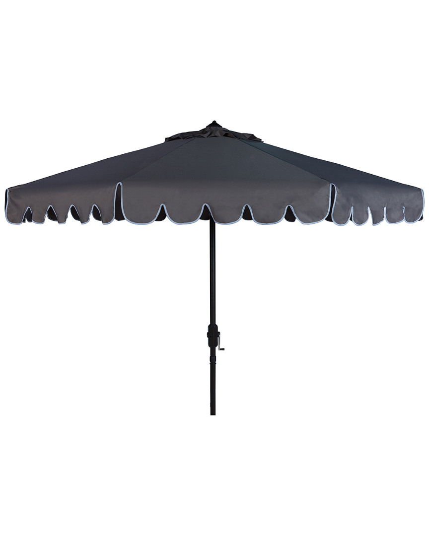 Safavieh 9-foot Crank Outdoor Push Button Tilt Umbrella