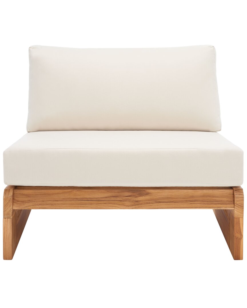 SAFAVIEH COUTURE SAFAVIEH COUTURE JULIANNE BRAZILIAN TEAK PATIO CHAIR