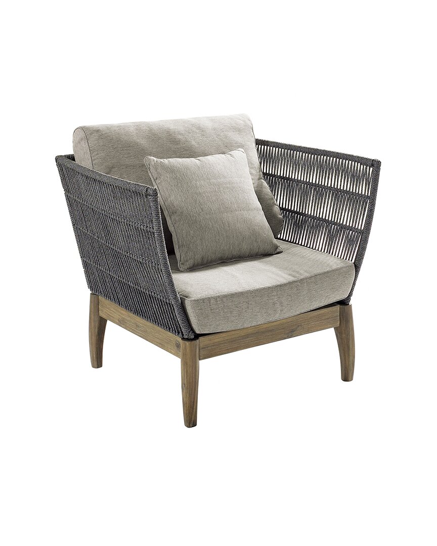 Shop Seasonal Living Wings Lounge Chair Set Of Two In Brown