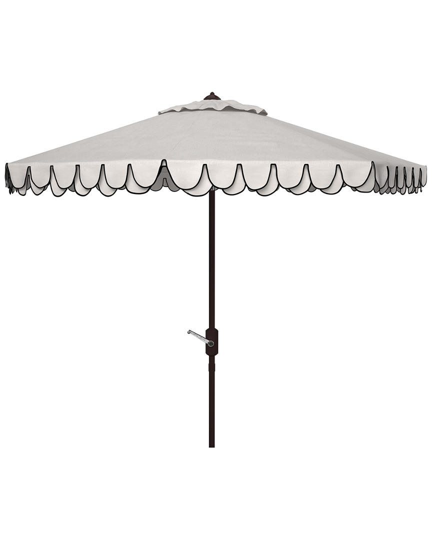Safavieh Elegant Valance 11ft Round Umbrella
