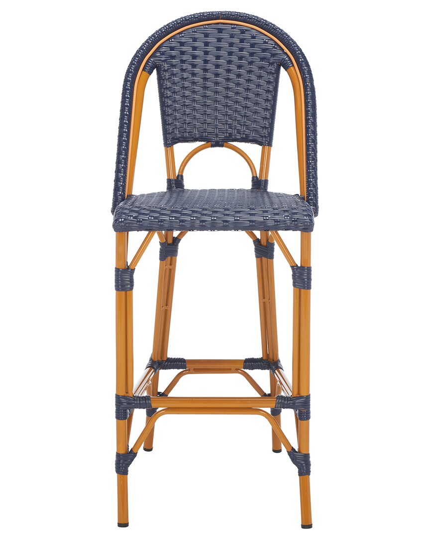Safavieh California Bar Stool In Navy