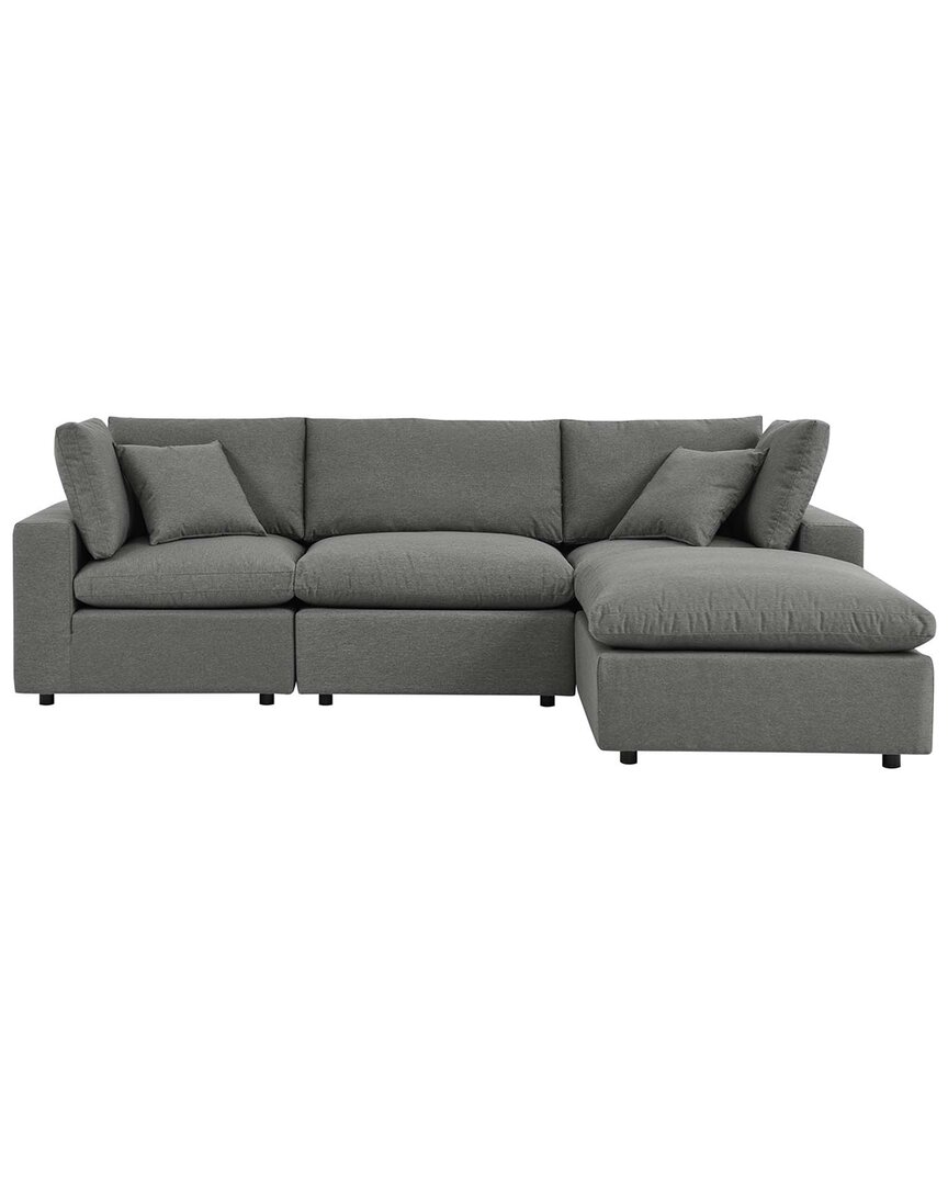 MODWAY MODWAY COMMIX 4-PIECE OUTDOOR PATIO SECTIONAL SOFA