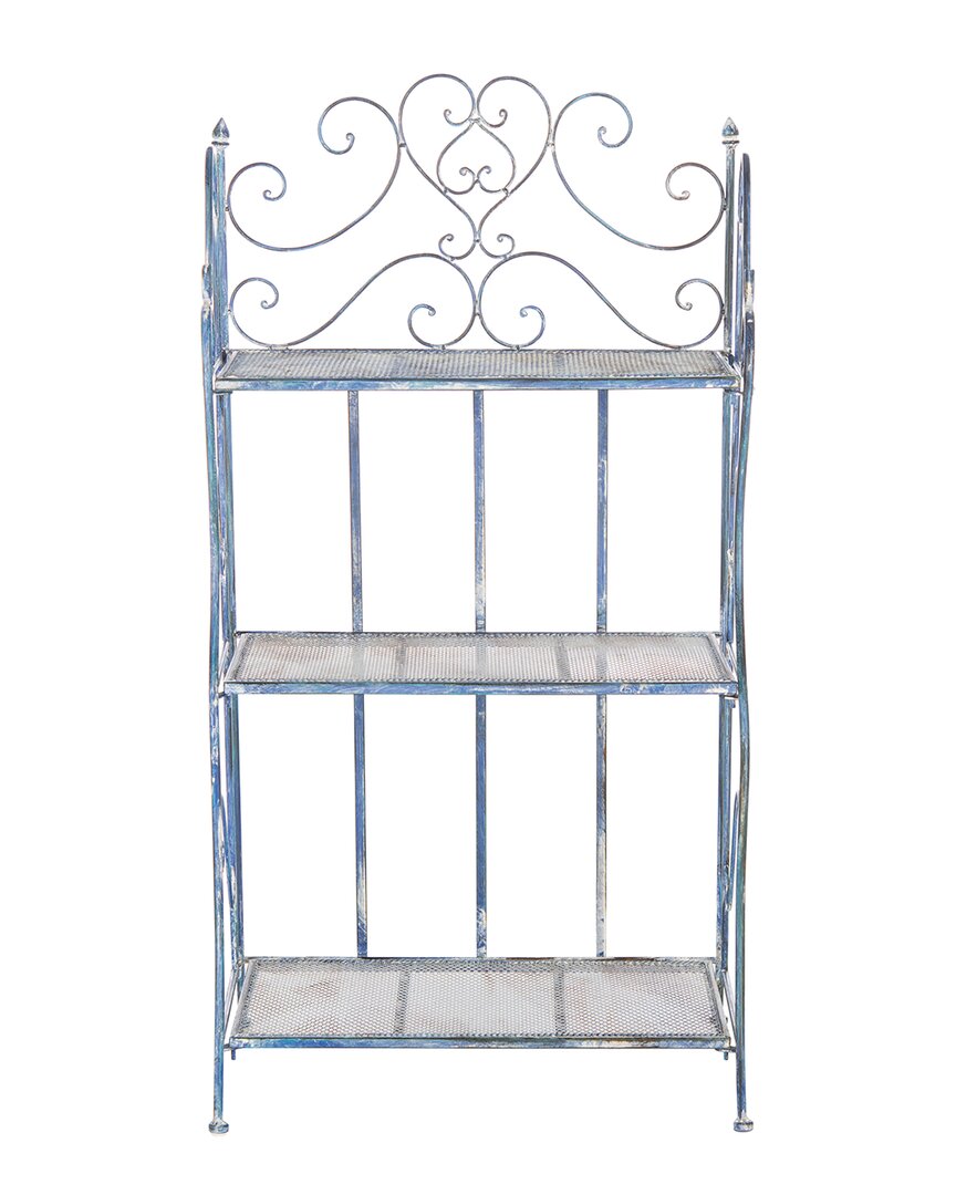 Safavieh Torus 3-tier Shelf In Blue
