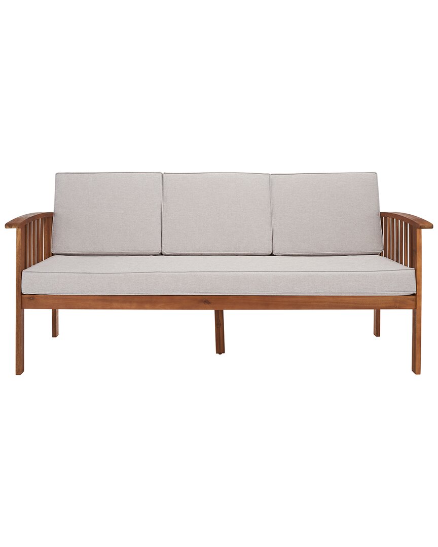 Safavieh Finnick Outdoor Bench In Brown