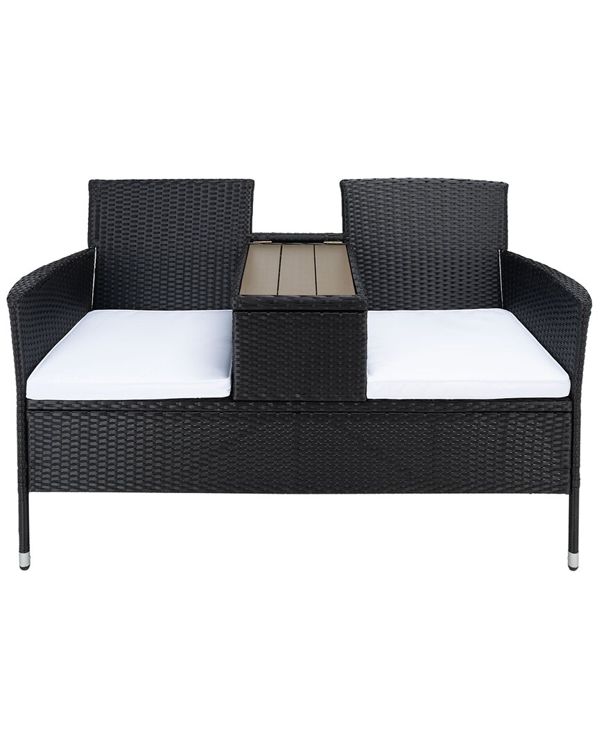 Safavieh Viora Loveseat In Black