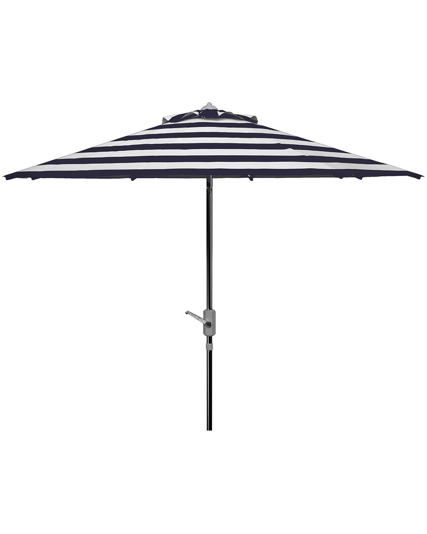 Safavieh Iris Fashion Line 9ft Umbrella In Blue