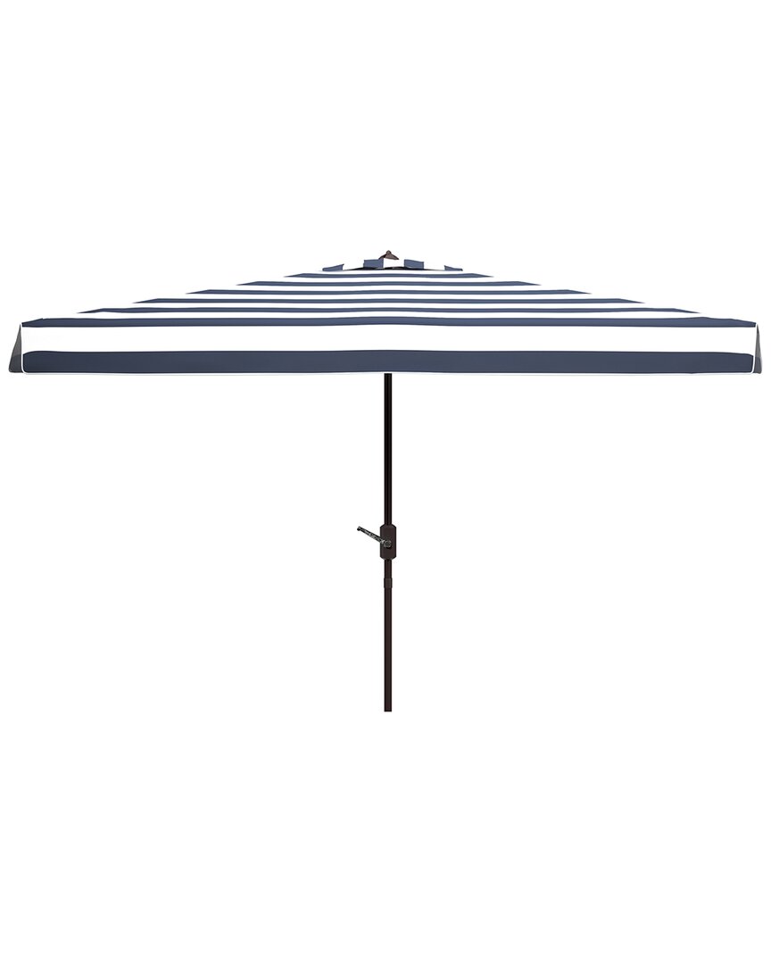 Safavieh Elsa 6.5x10 Rect Umbrella In Blue
