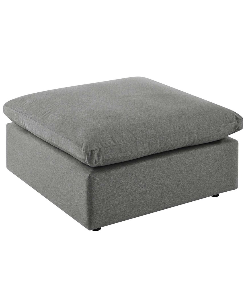 Modway Commix Sunbrella Outdoor Patio Ottoman In Grey