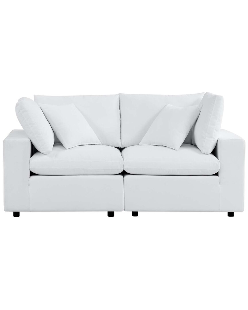 Modway Commix Sunbrella® Outdoor Patio Loveseat In White