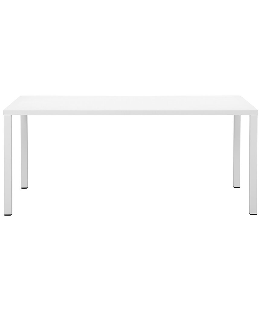 Pangea Home Miami Dining Table In White