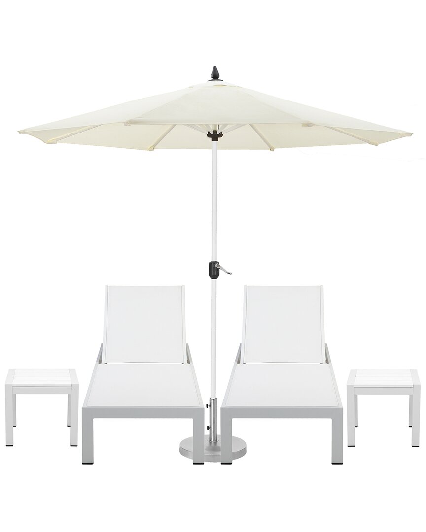 Pangea Home Copa 6pc Poolside Set In White