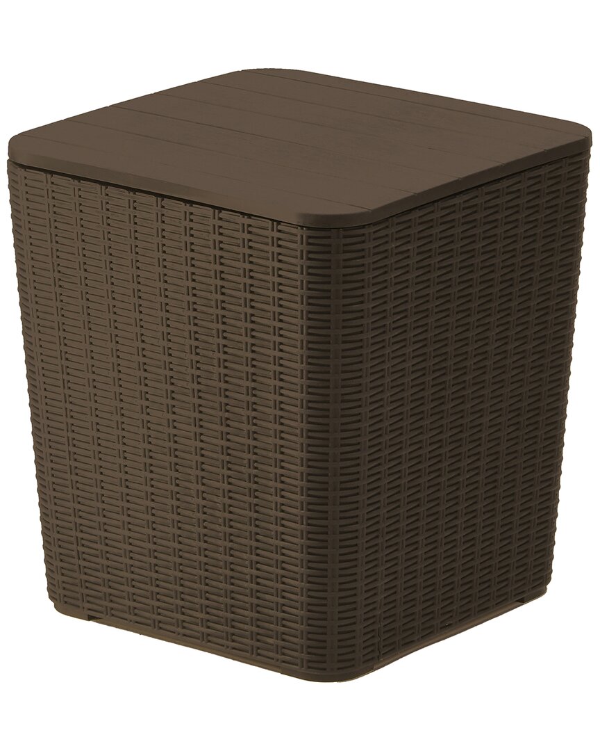 National Tree Company Arendal Collection Wicker Texture All-weather Storage