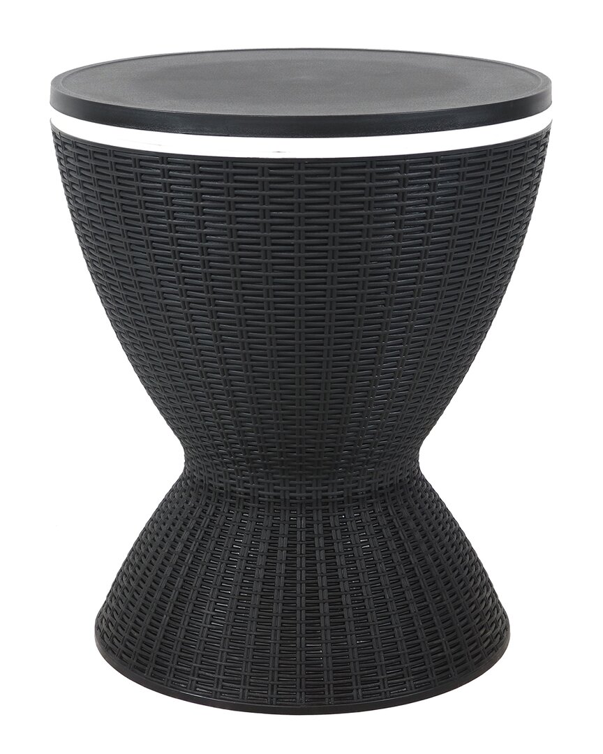 SUNNYDAZE SUNNYDAZE RATTAN-LOOK ADJUSTABLE-HEIGHT PATIO COOLER