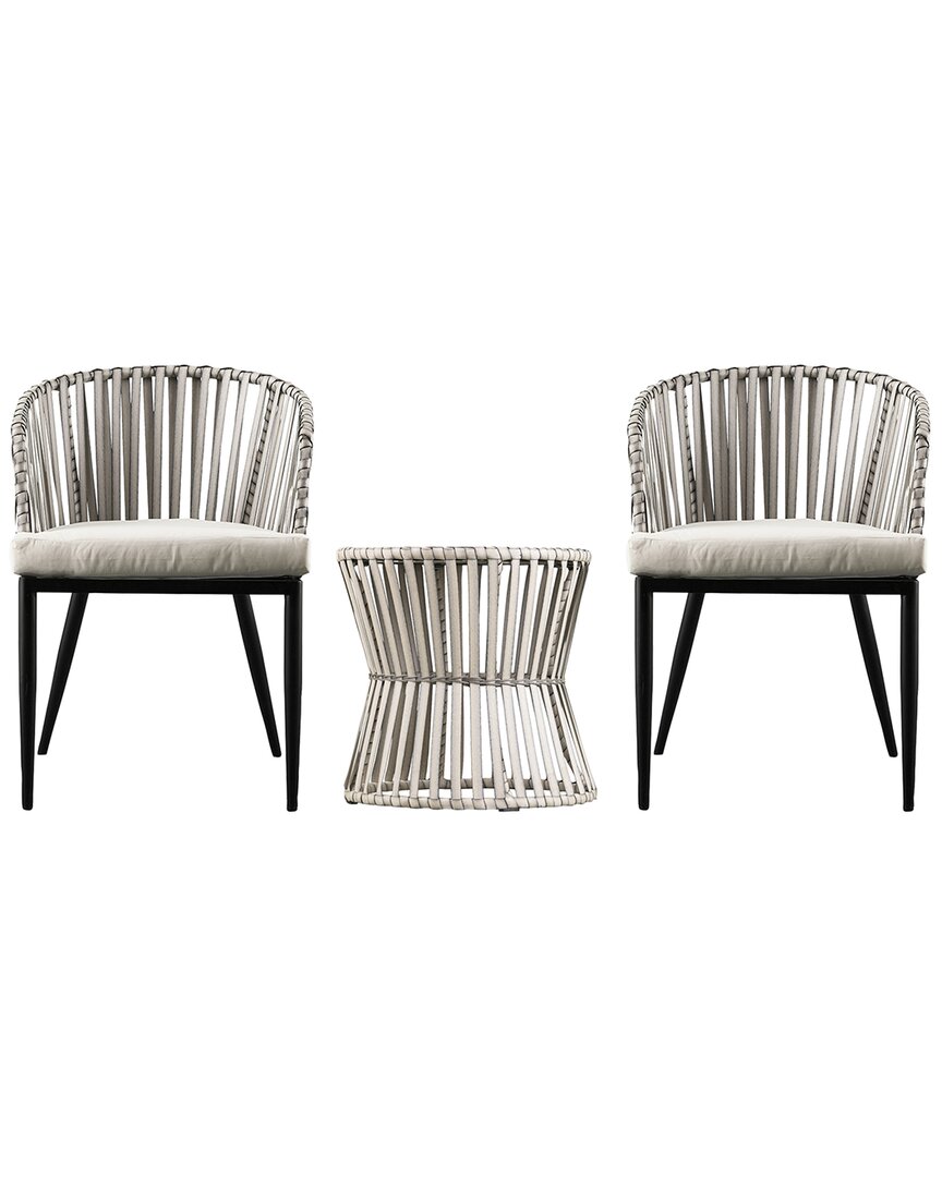 Sei Furniture Melilani 3pc Outdoor Livingset