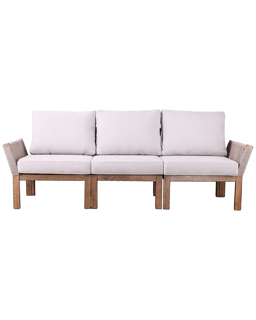 Sei Furniture Brendina Outdoor 3 Seat Sofa