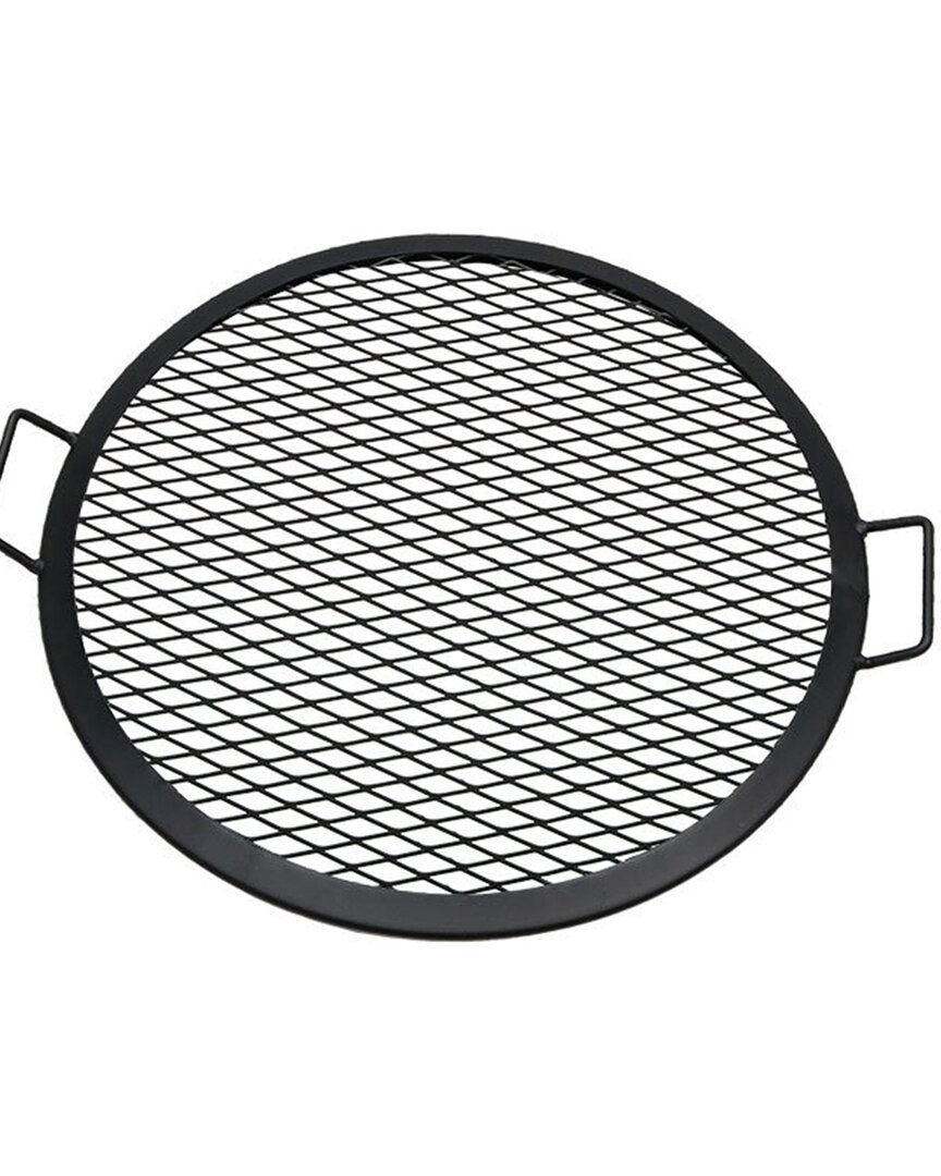 Sunnydaze Coo Grate X Marks Outdoor Fire Pit Grill Accessory In Black