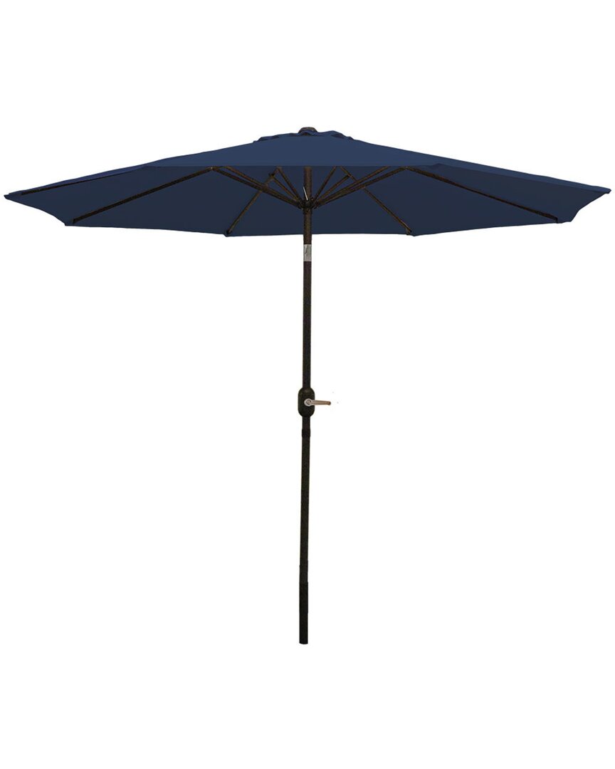 SUNNYDAZE SUNNYDAZE ALUMINUM PATIO MARKET UMBRELLA WITH TILT AND CRANK 