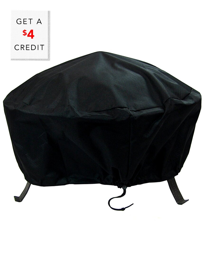SUNNYDAZE SUNNYDAZE FIRE PIT COVER ROUND DURABLE WEATHER-RESISTANT WATERPROOF WITH $4 CREDIT 