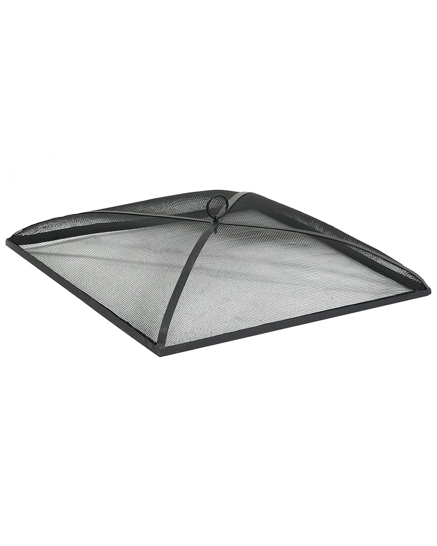 SUNNYDAZE SUNNYDAZE SPARK SCREEN 24IN SQUARE HEAVY-DUTY STEEL MESH FIRE PIT COVER ACCESSORY
