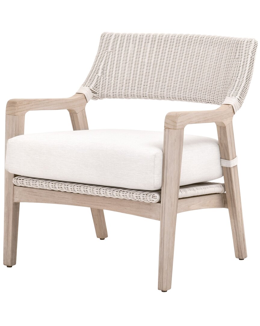 Essentials For Living Lucia Outdoor Club Chair In White