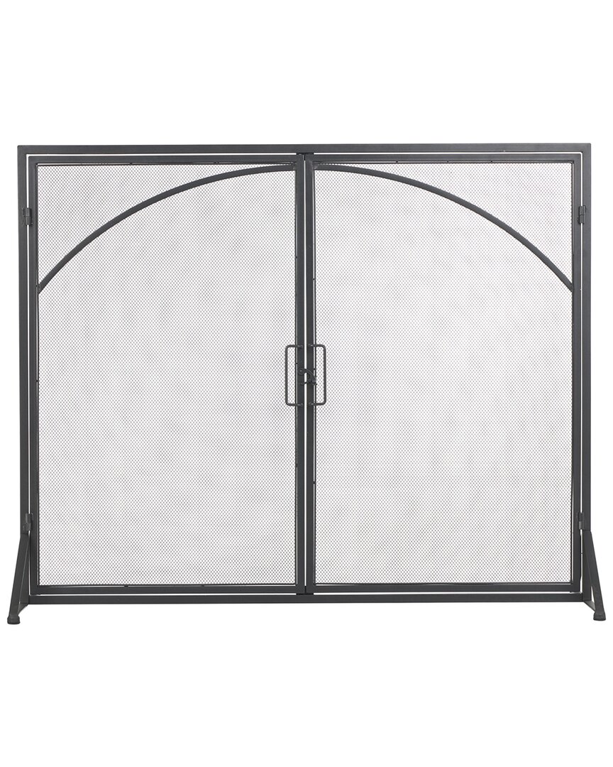 Peyton Lane Minimalistic Single Panel Fireplace Screen