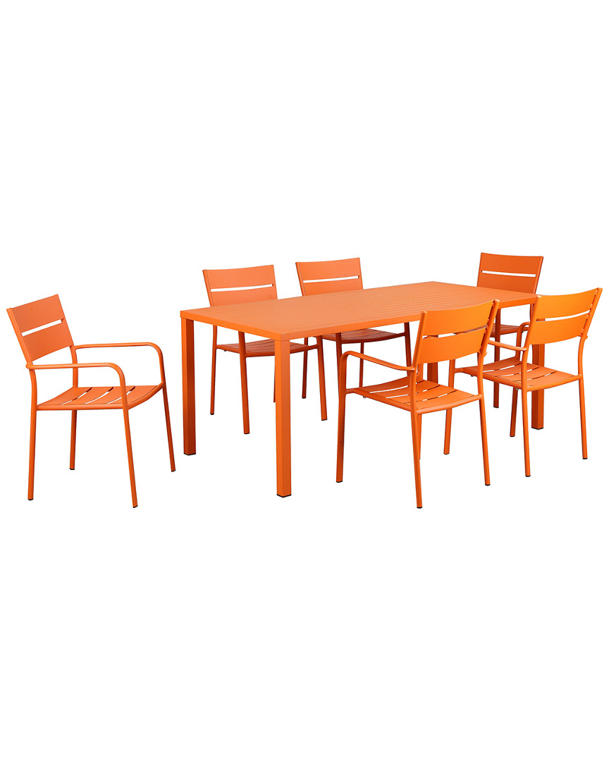 Pangea Miami 7pc Dining Set