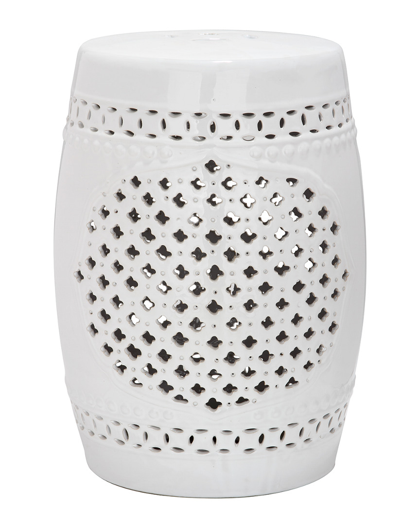 Safavieh Quatrefoil Garden Stool