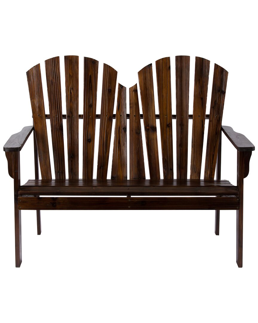 Shine Co. Rockport Loveseat In Brown