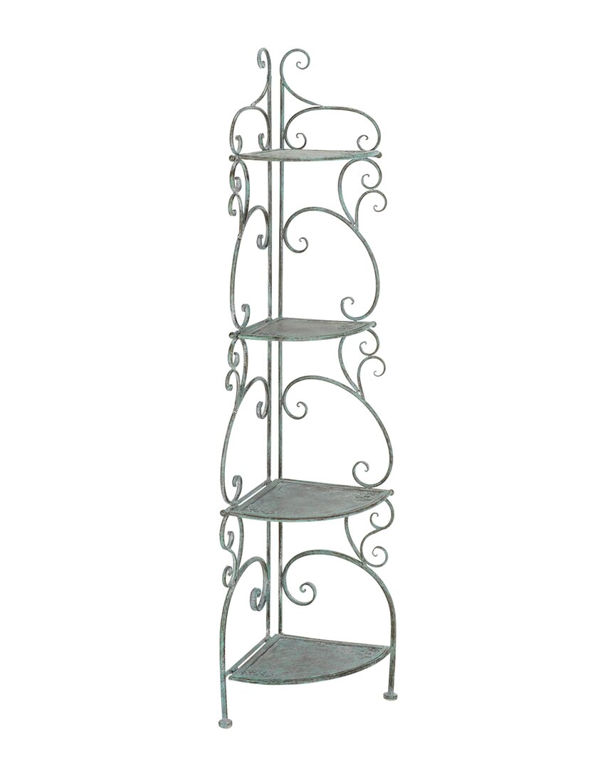 Safavieh Turuca 4-tier Corner Shelf In Green