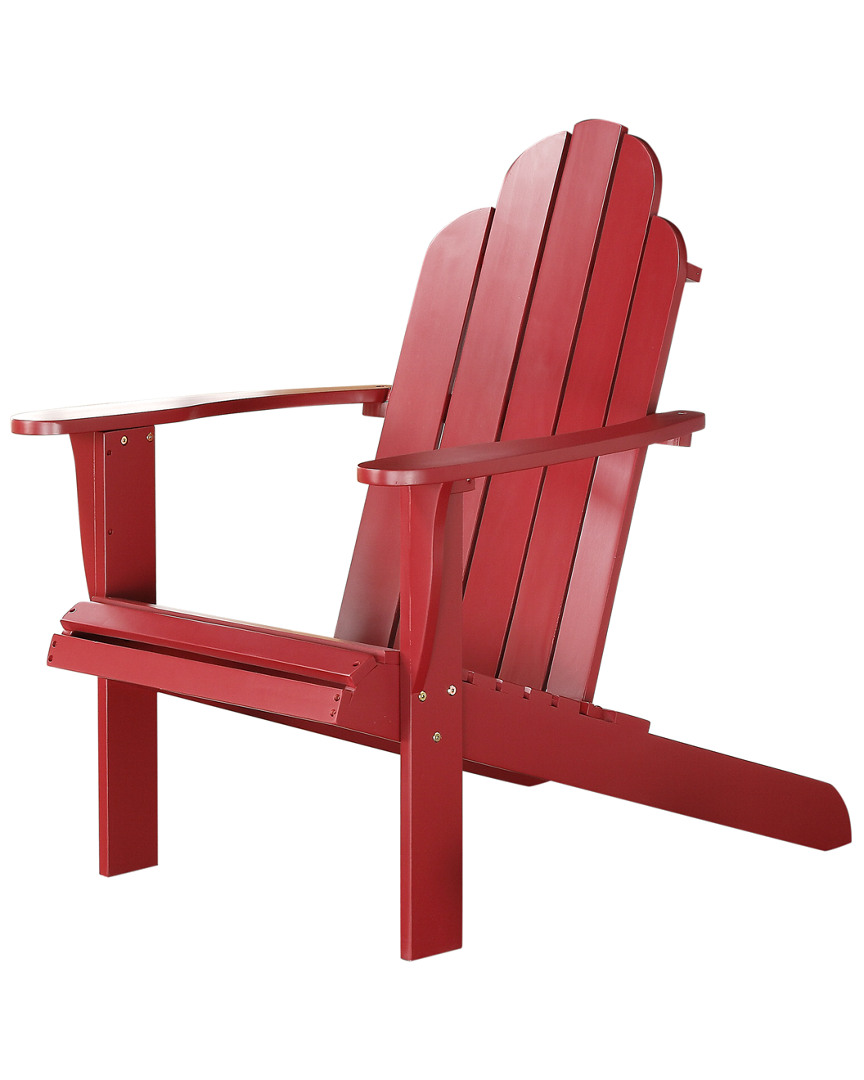 Linon Furniture Linon Red Adirondack Chair