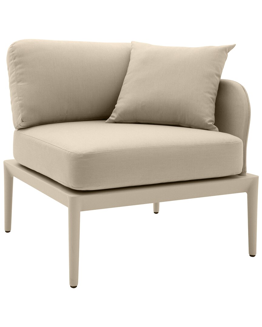 Tov Furniture Kapri Modular Outdoor Raf Corner Seat In Brown