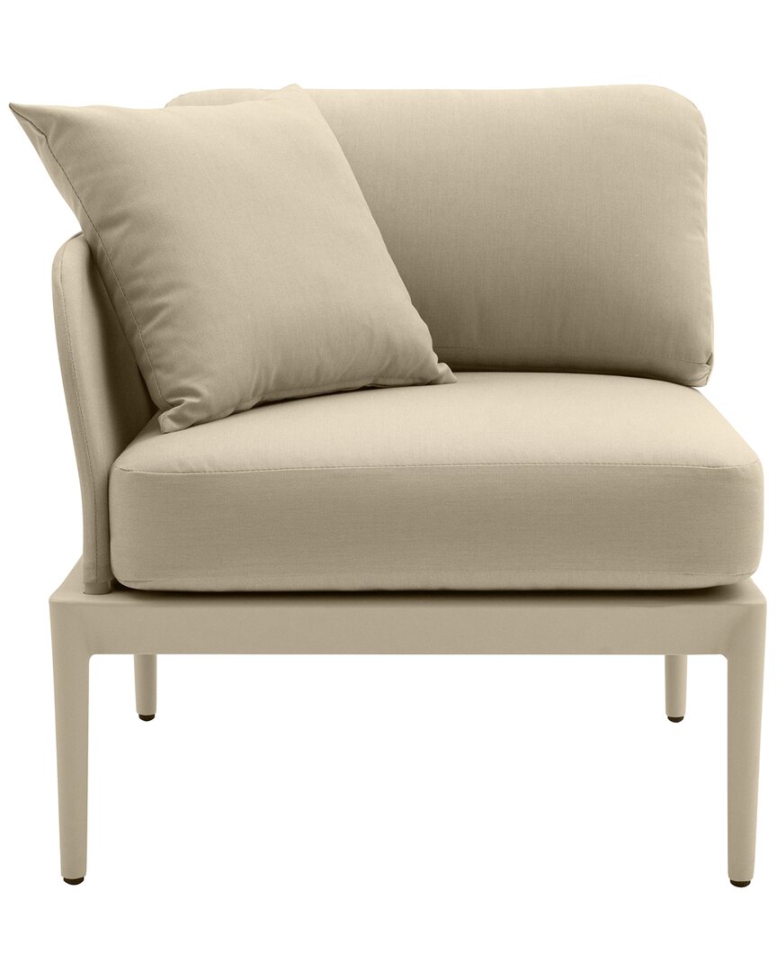 Tov Furniture Kapri Modular Outdoor Raf Corner Seat In Brown