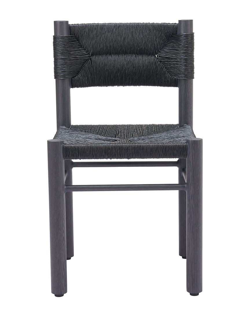 Shop Zuo Modern Iska Outdoor Dining Chair In Black