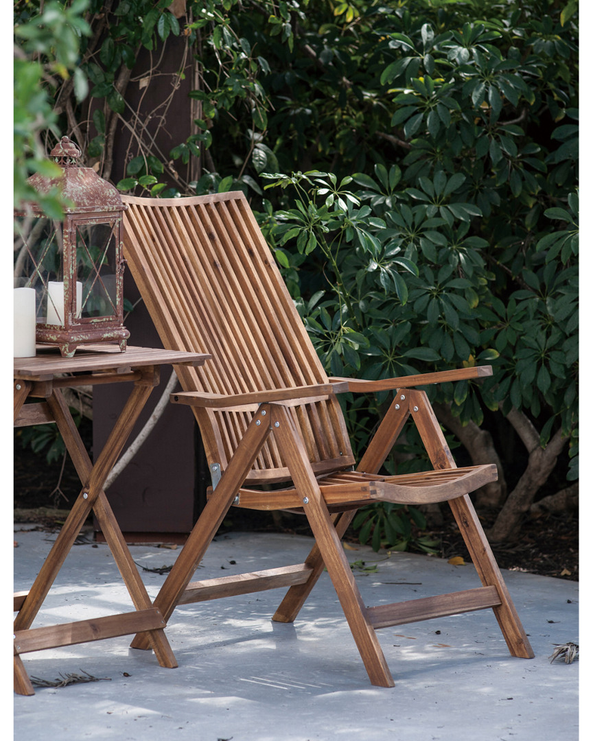 A And B Home Bayside Retreat Adjustable Lounge Chair