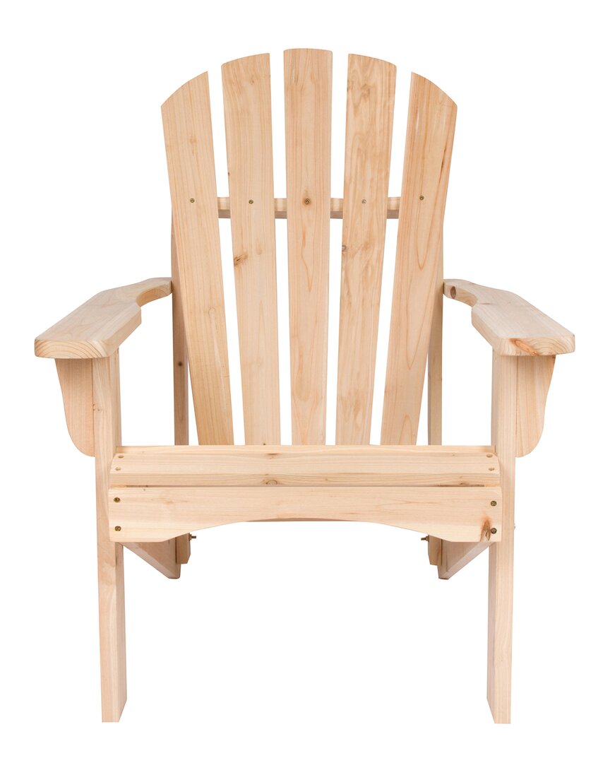 Shine Co. Rockport Adirondack Chair In Brown