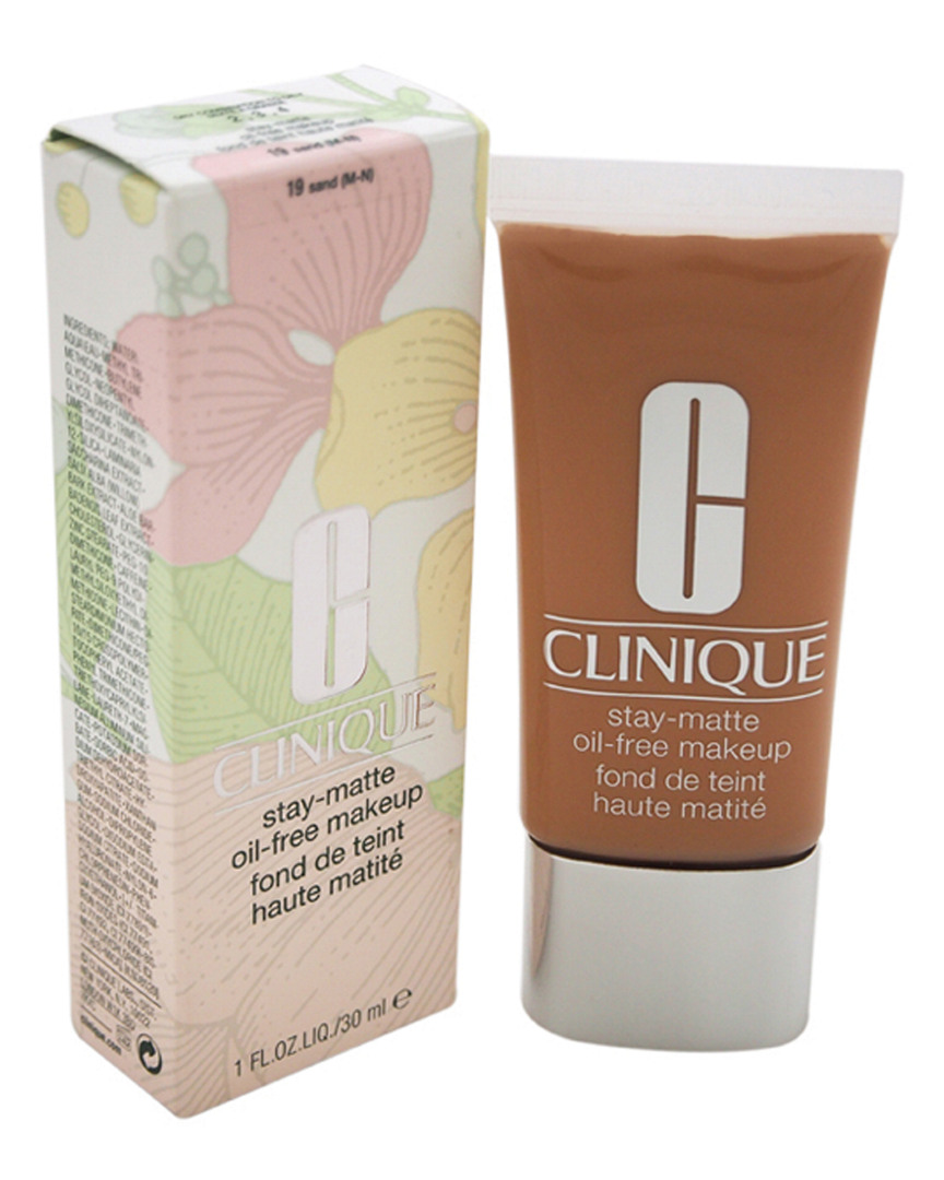 Clinique Stay-matte Oil-free Makeup - # 19 Sand Combination To Oily 1oz Makeup