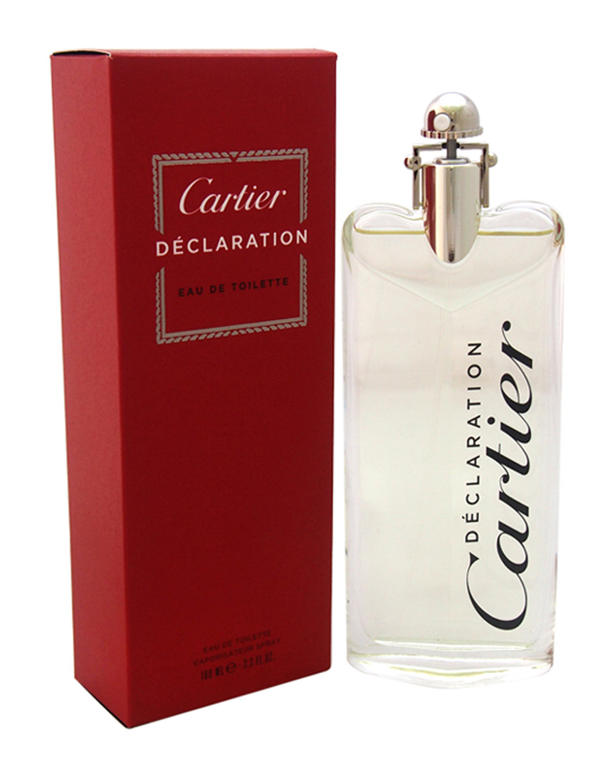 Cartier Declaration 3.4oz Men's Eau De Toilette Spray