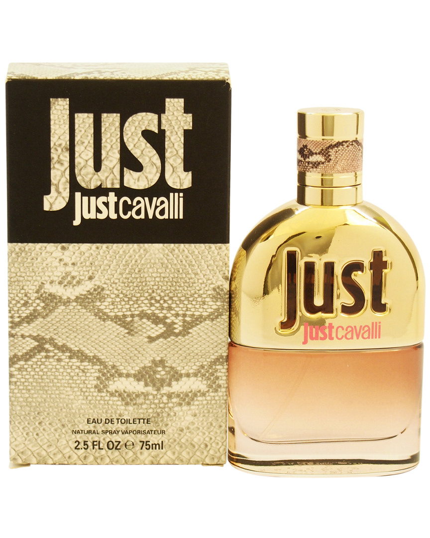 Roberto Cavalli Just Cavalli Women's 2.5oz Eau De Toilette Spray In White