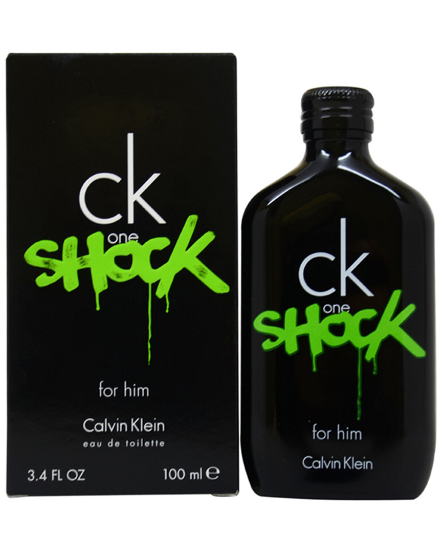 Calvin Klein Ck One Shock For Him Men's 3.4oz Eau De Toilette Spray